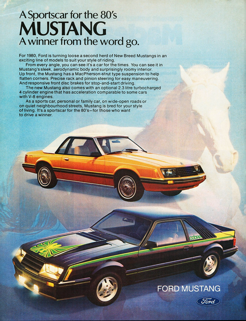 PonyCar Madness! 10 Classic Mustang Ads The Daily Drive