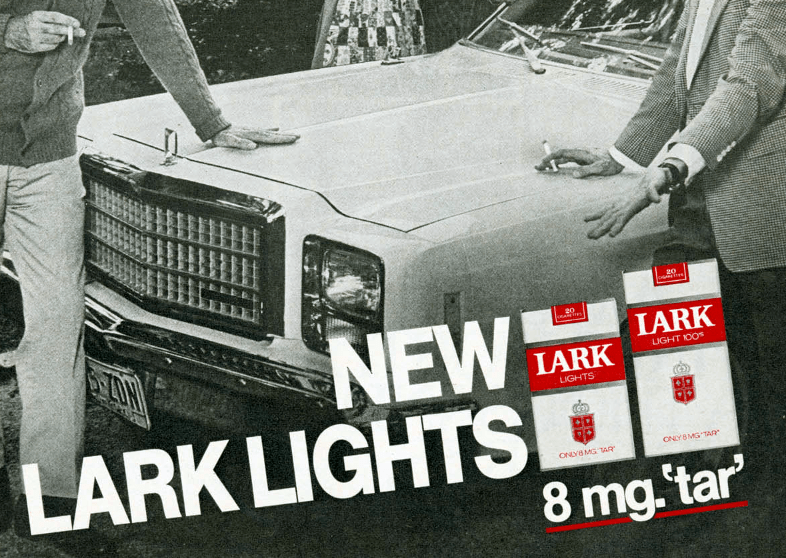 Nicotine Madness! A Gallery of Cars in Cigarette Ads The Daily Drive