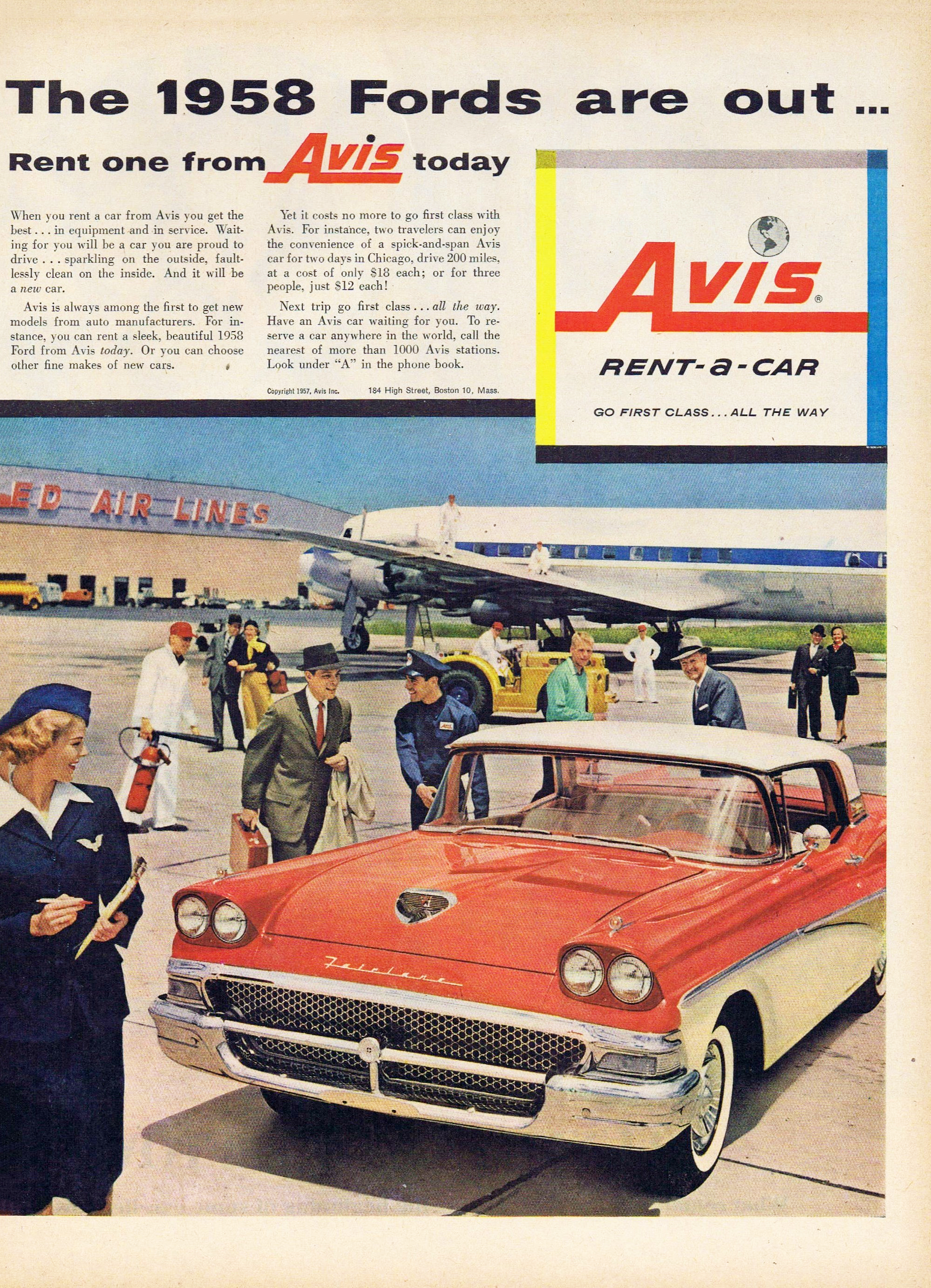 Travel Madness! A Gallery of Classic Rental Car Ads The Daily Drive