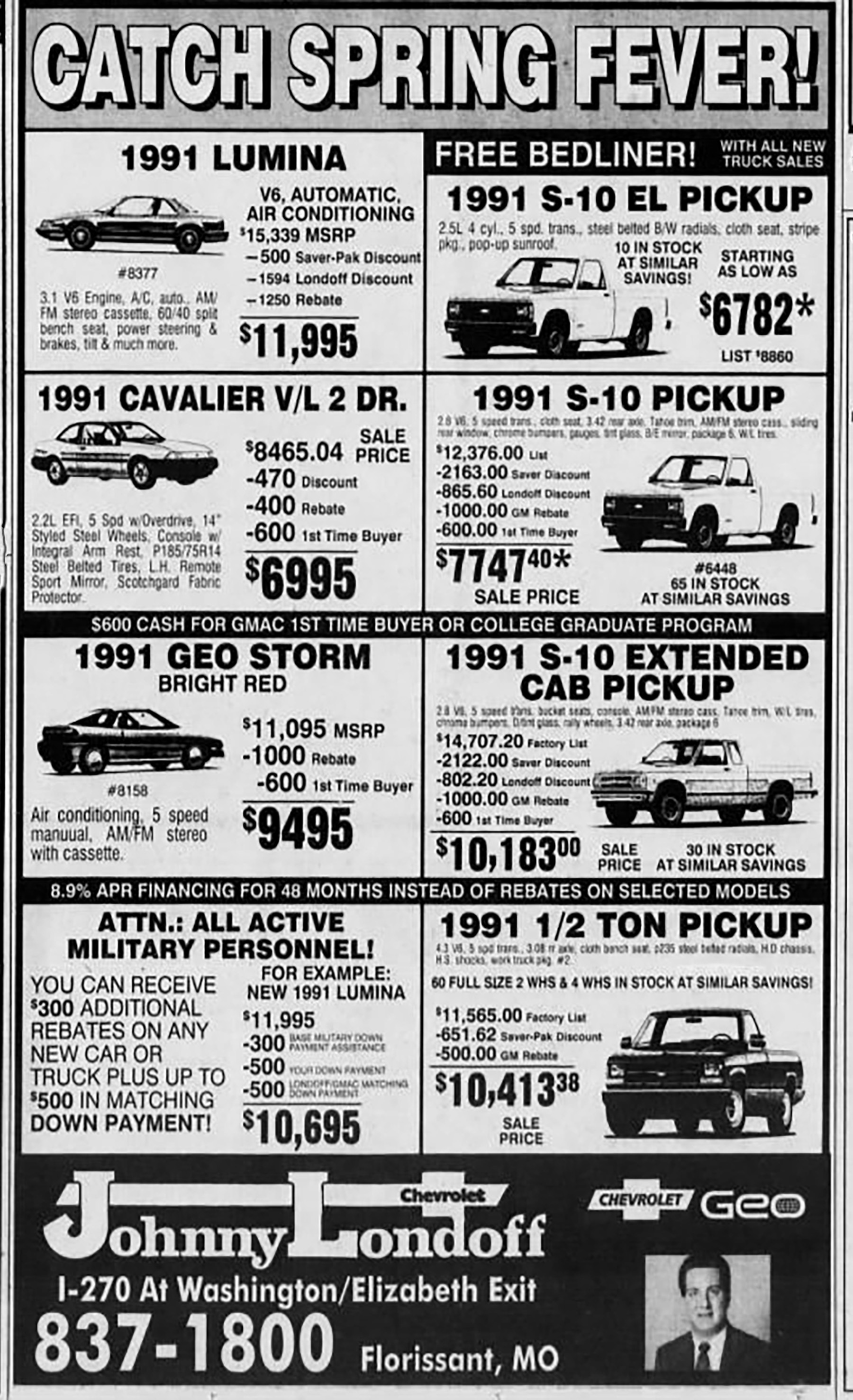 Auto Mobile Newspaper Ads