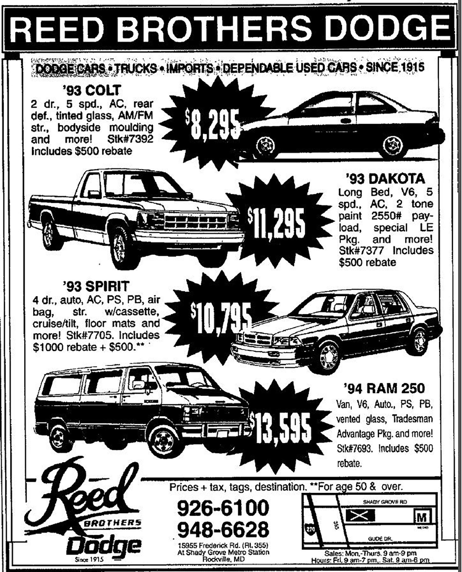 Hot Deals Madness! A Gallery of Classic Dealer Ads The Daily Drive