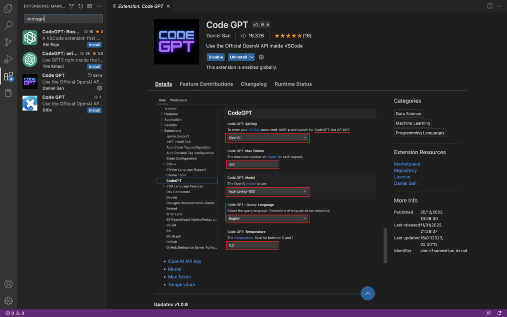 How to use ChatGPT in VSCode The VSCode Extension Code GPT