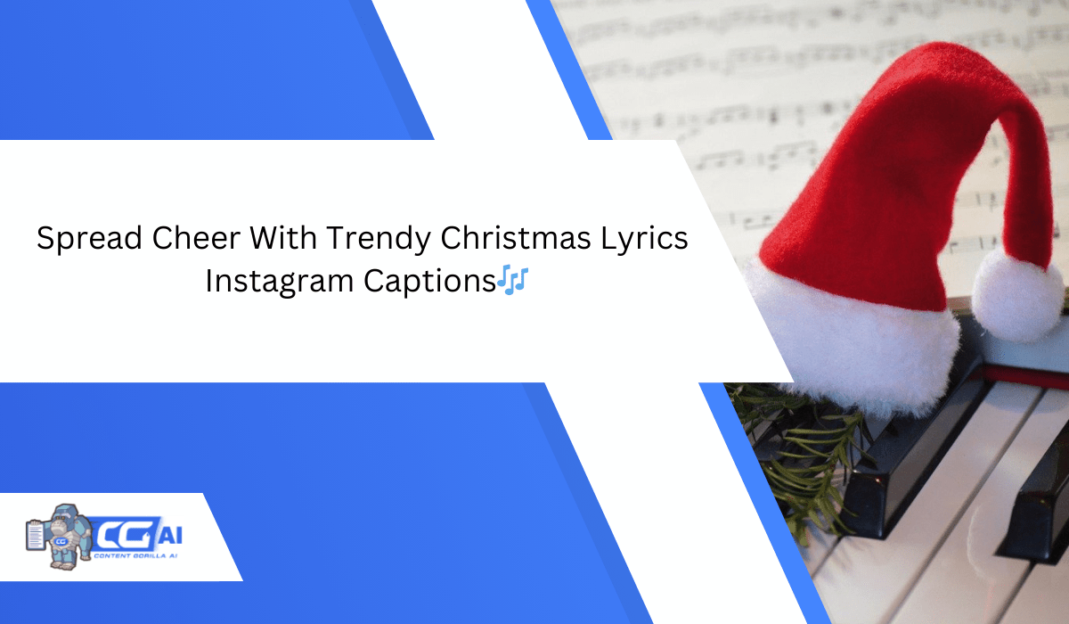 90+ Christmas Lyrics Instagram Captions MusiCalismas