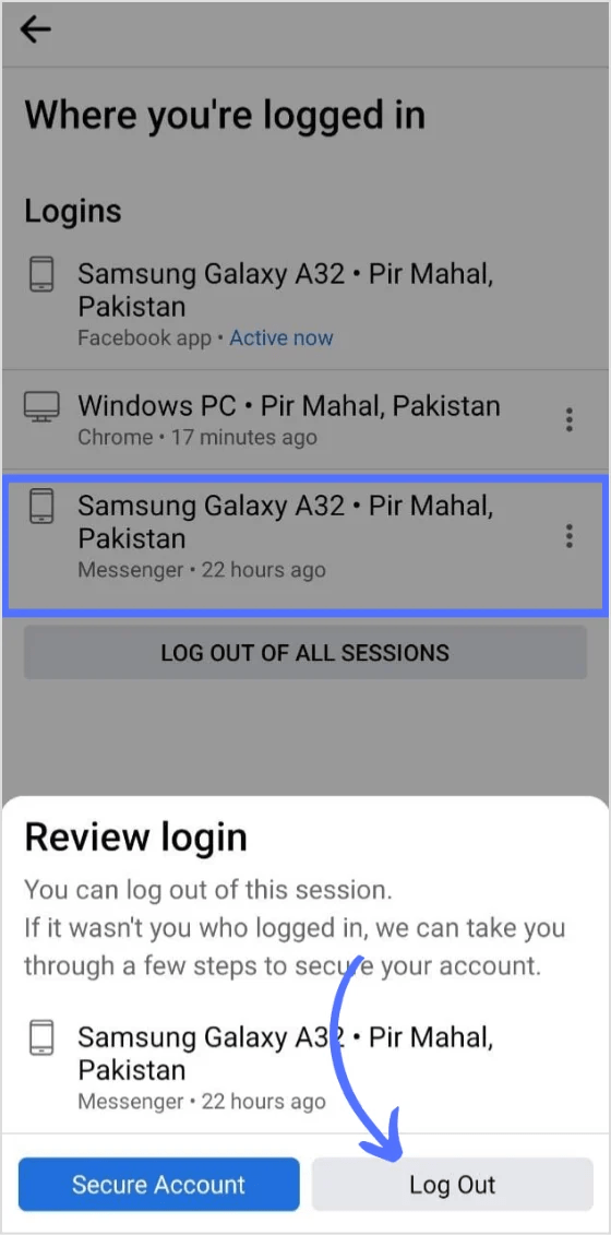 How To Log Out Of Facebook Messenger?