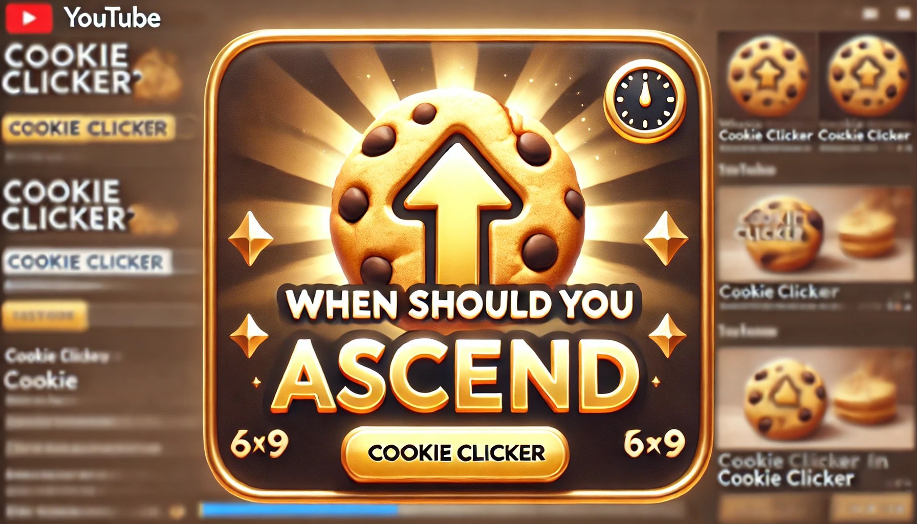 WHEN SHOULD YOU ASCEND IN COOKIE CLICKER? Cookie Clicker(01)