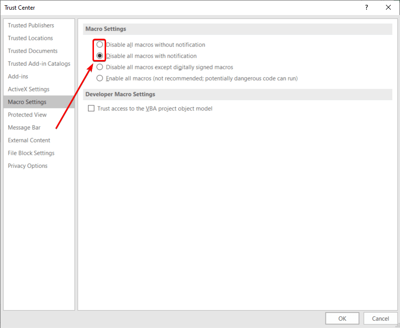 What is macro in excel with example