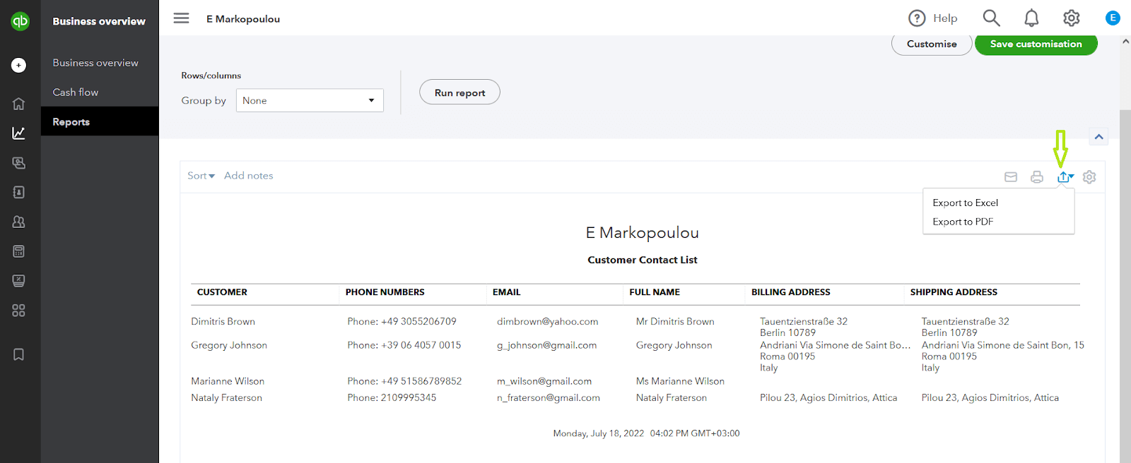 How to Export a Customer List from QuickBooks Coupler.io Blog