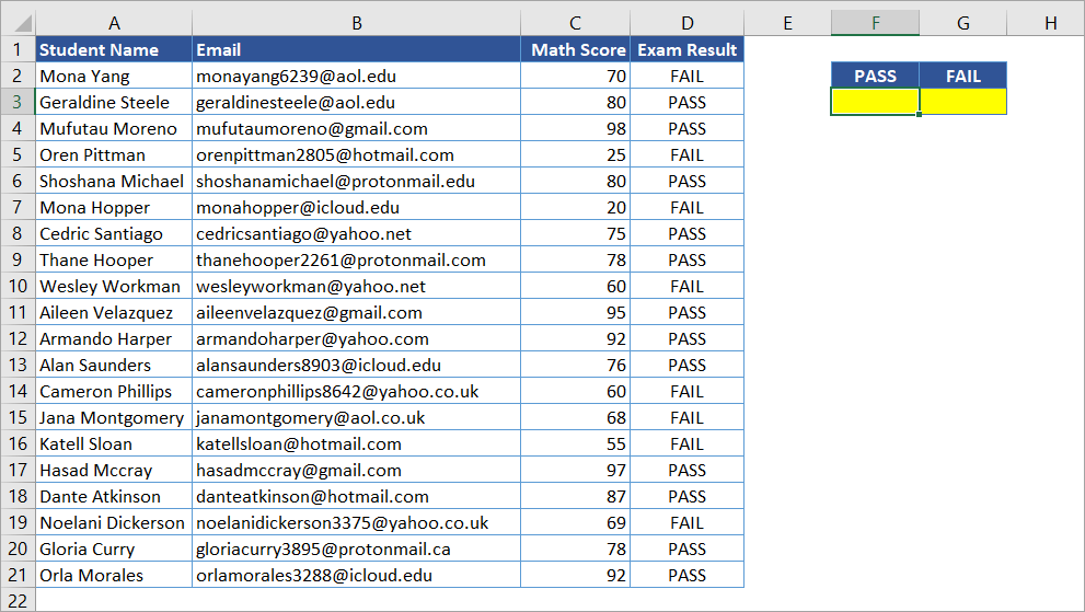 Excel VBA CountIf How to Count Specific Values Coupler.io Blog