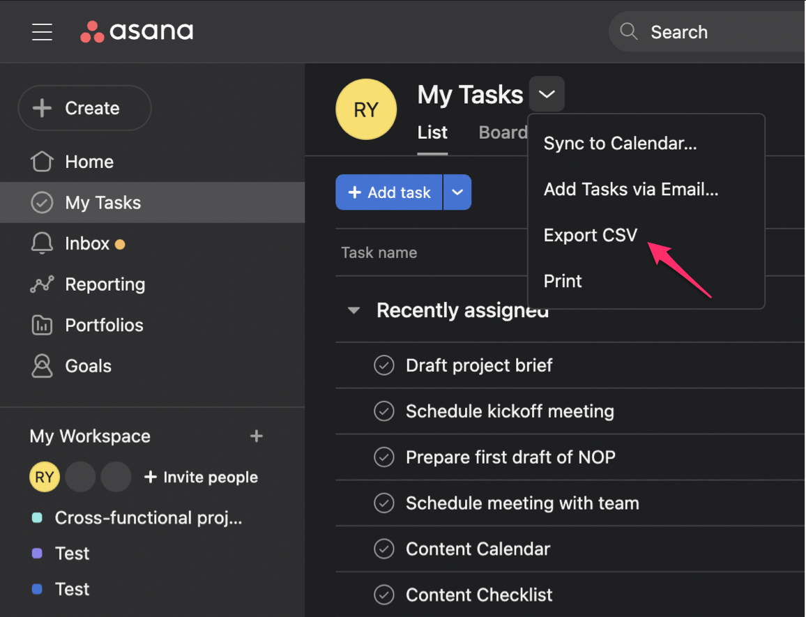 How To Export Asana Tasks Coupler.io Blog