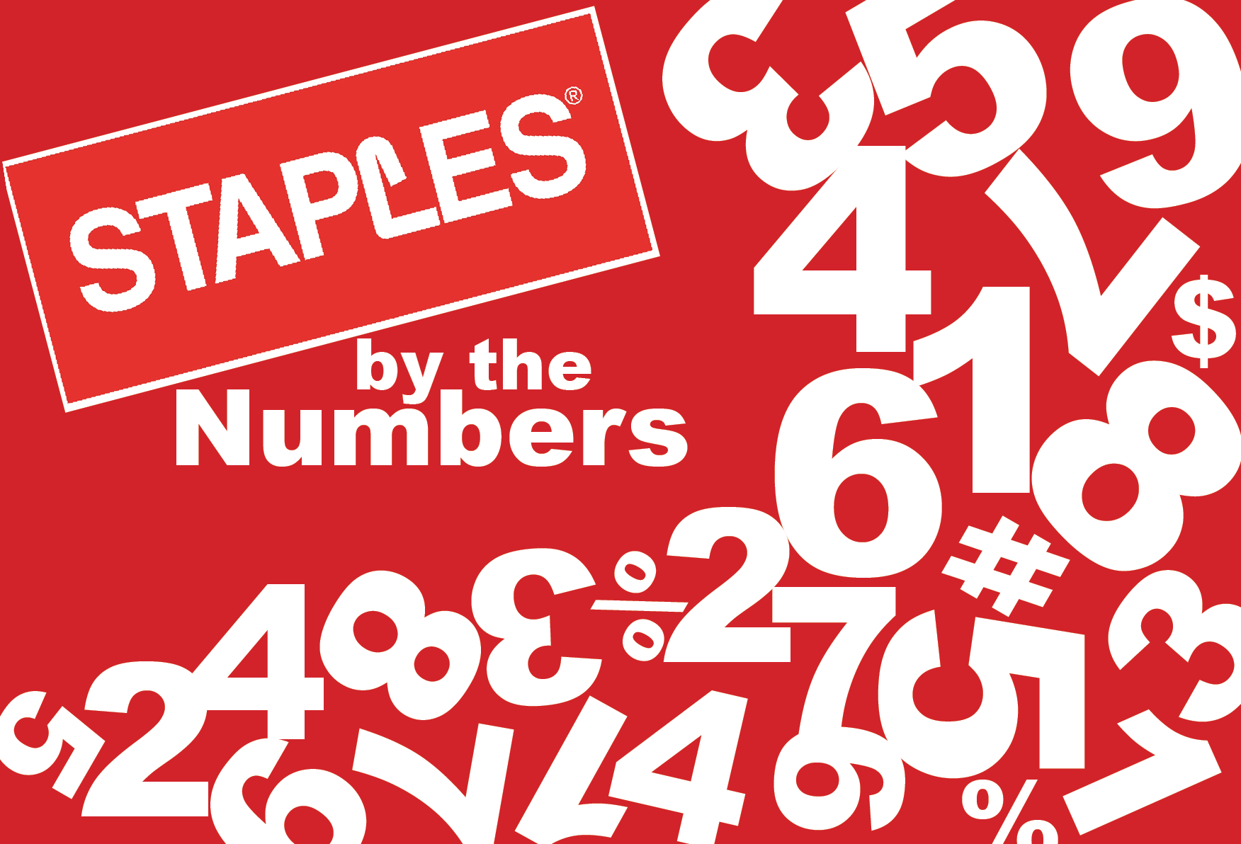 Staples By the Numbers