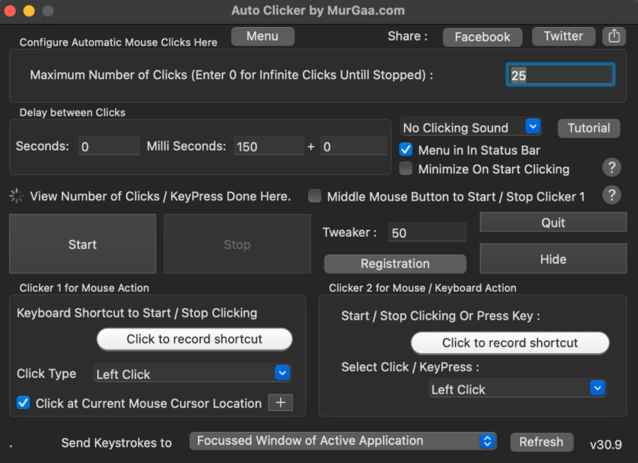 Best Auto Clicker for Mac CPS Tester