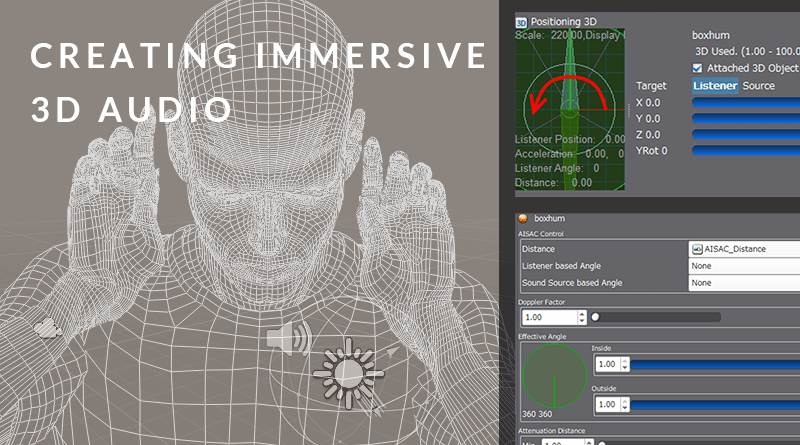 Creating Immersive 3D Audio with ADX2 and Unity CRI