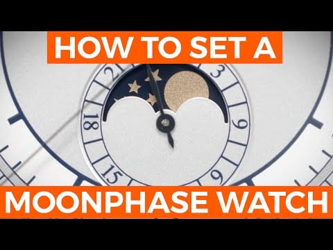 How to Set a Moon Phase Watch - Crown & Caliber Blog
