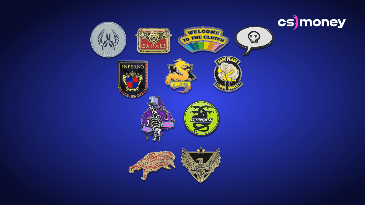 Pins in CSGO what are they, how to get and how to invest in them