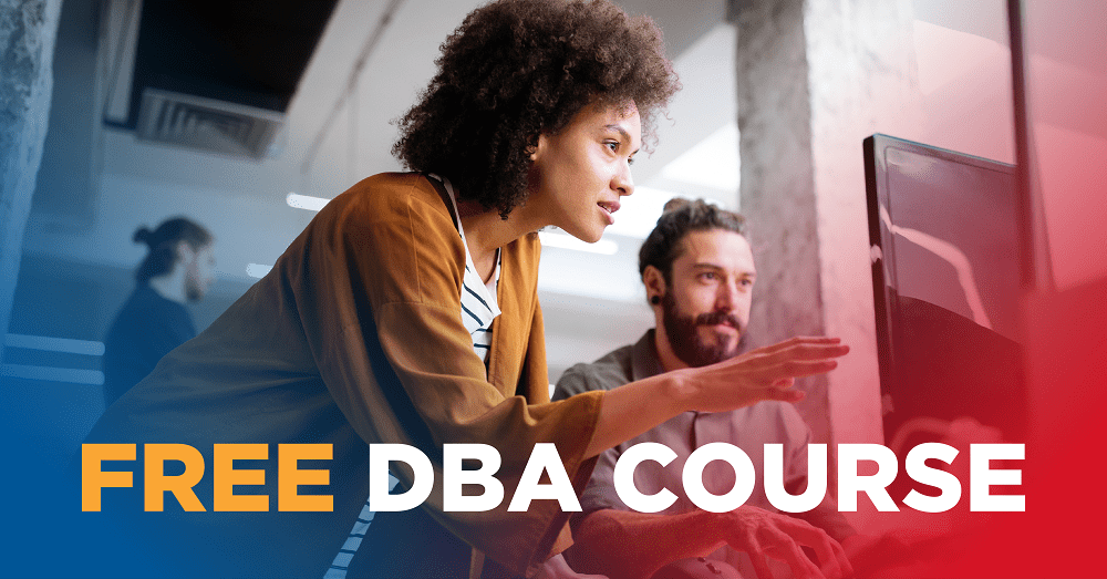 Free DBA course for January cohort