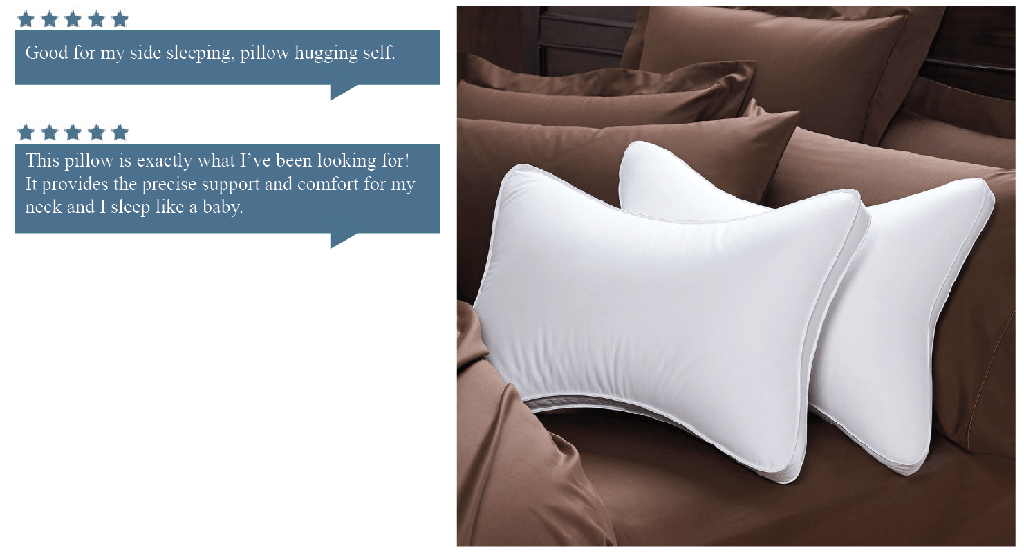 Product Review Double Contour Pillow The Bedding Snob