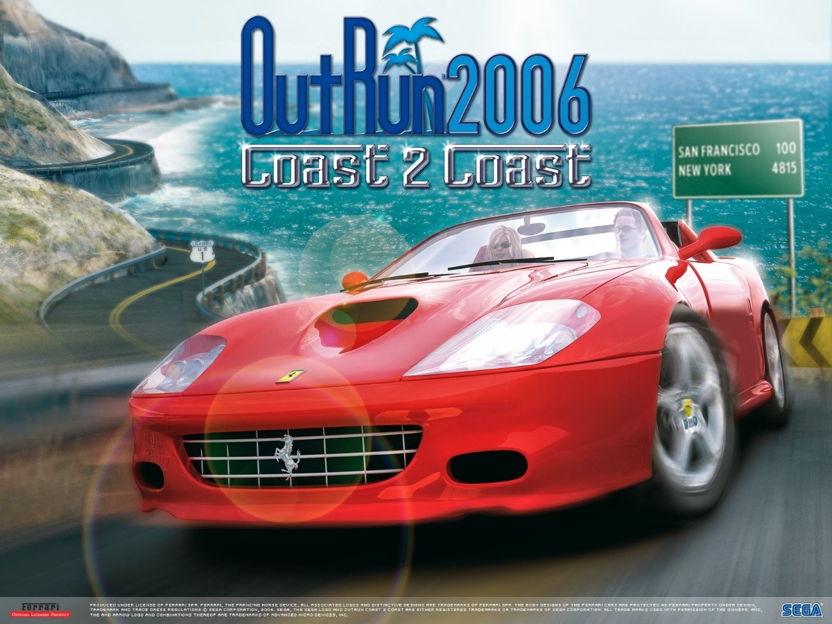 OutRun 2006 Coast 2 Coast (PC版) 大丙的筆記 Dabinn's Note