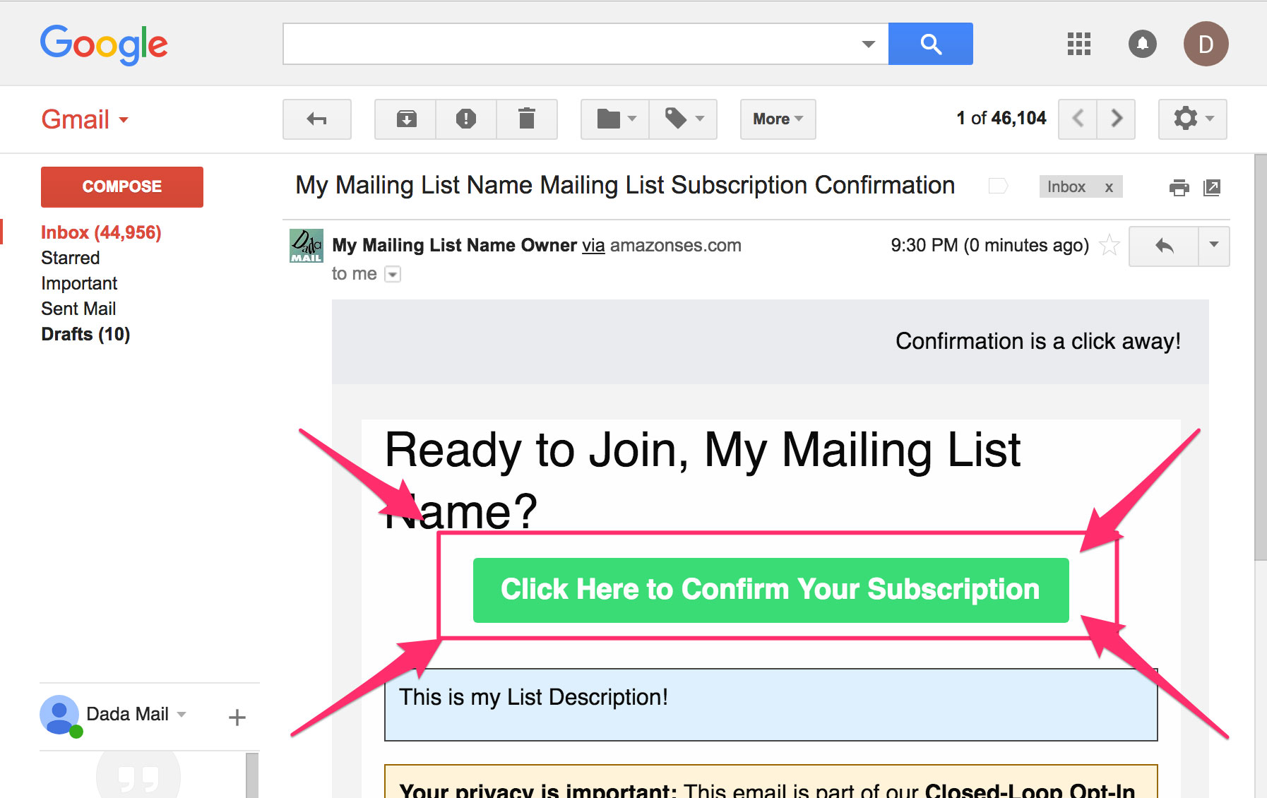 Consent and Mailing List Subscriptions in Dada Mail Dada Mail Blog