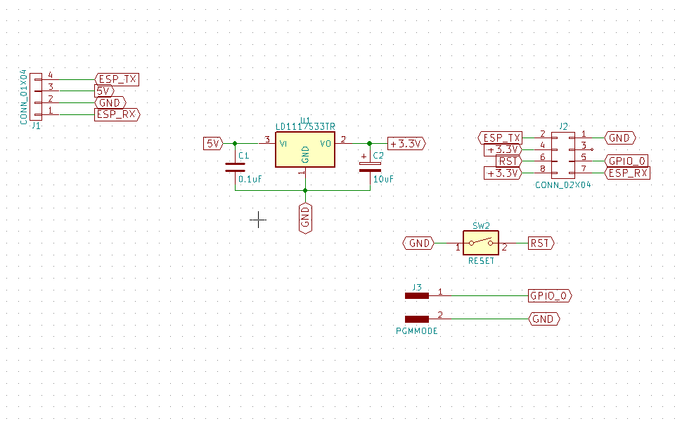 Simple ESP-01 (ESP8266) Programmer – A BIT OF MYSTERY