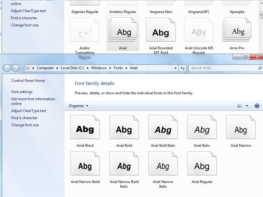 Font Gone Missing Arial » Blog Dan Joannis