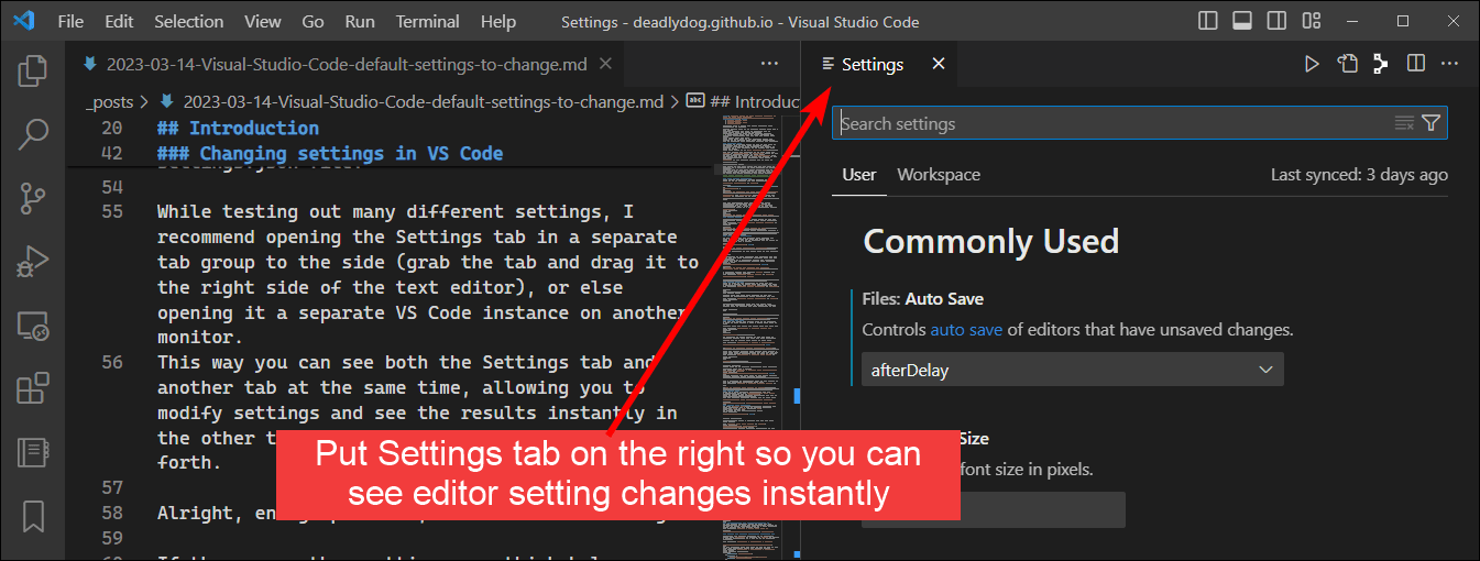 Change these VS Code default settings to make it even more awesome