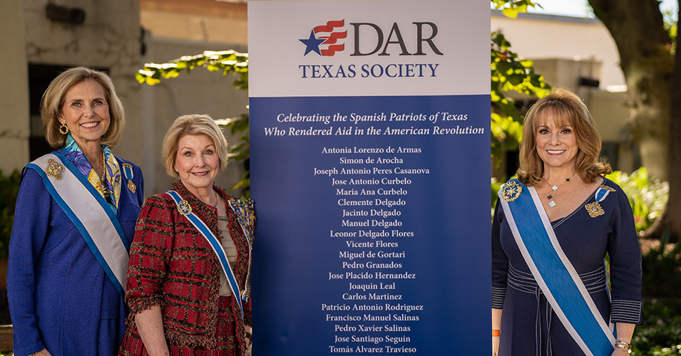 Honoring Spanish Patriots in San Antonio Today's DAR