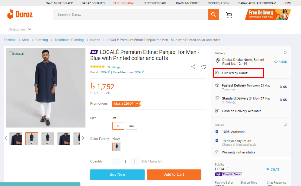 Want Super Fast Home Delivery? Order Products Fulfilled by Daraz BD! Daraz Life