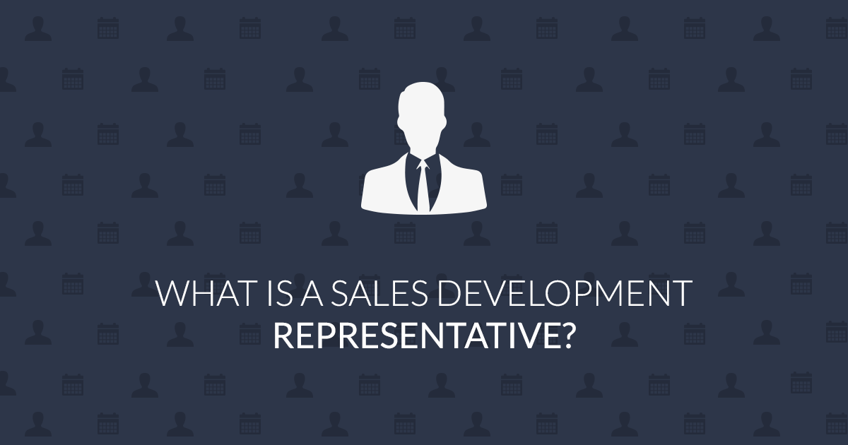 Sales development representative definition