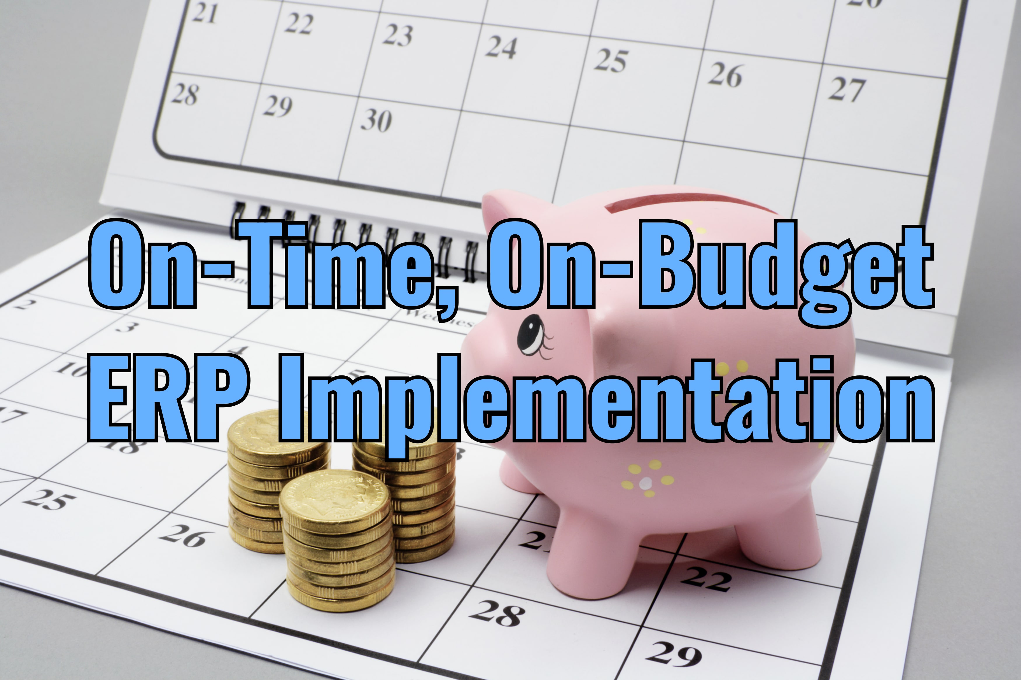 Achieve an OnTime, OnBudget ERP Implementation
