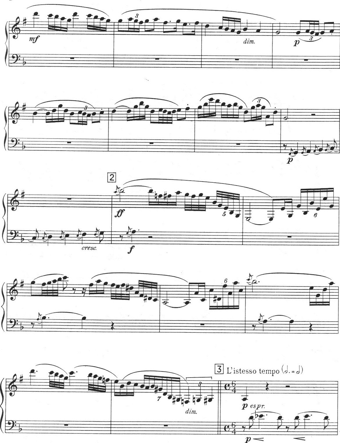 strauss beginning solo David H Thomas & Classical