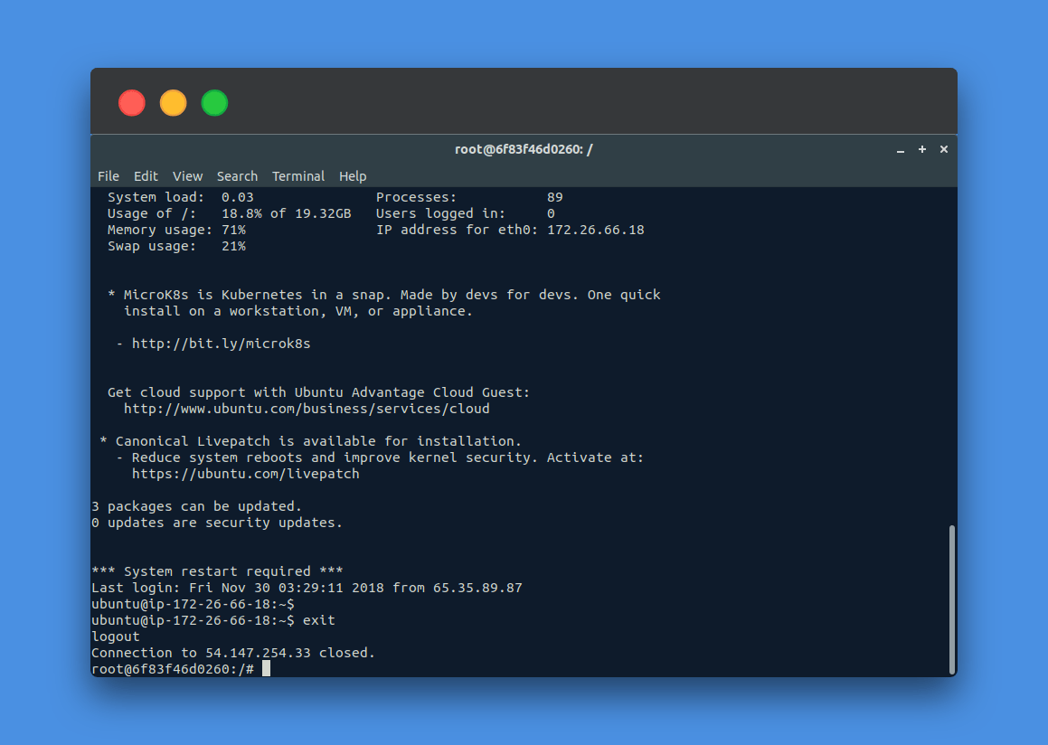 Run Commands on a Remote Machine via SSH David J Eddy