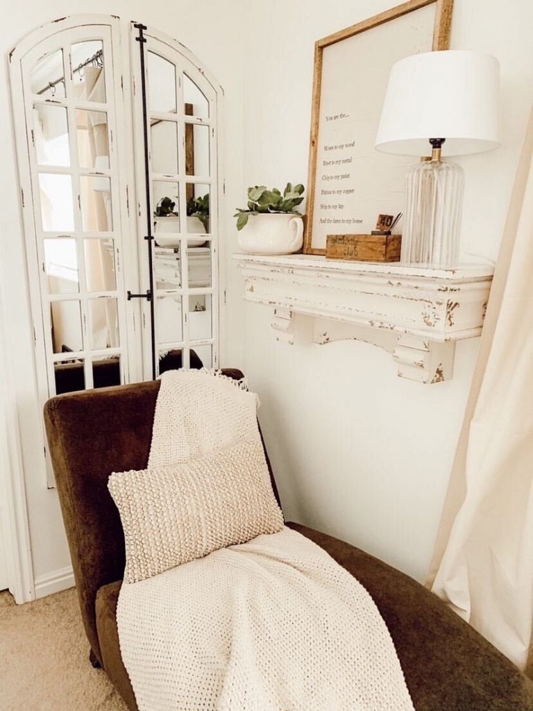 Fireplace Shelf Ideas Beautiful Mantels with or without a Fireplace