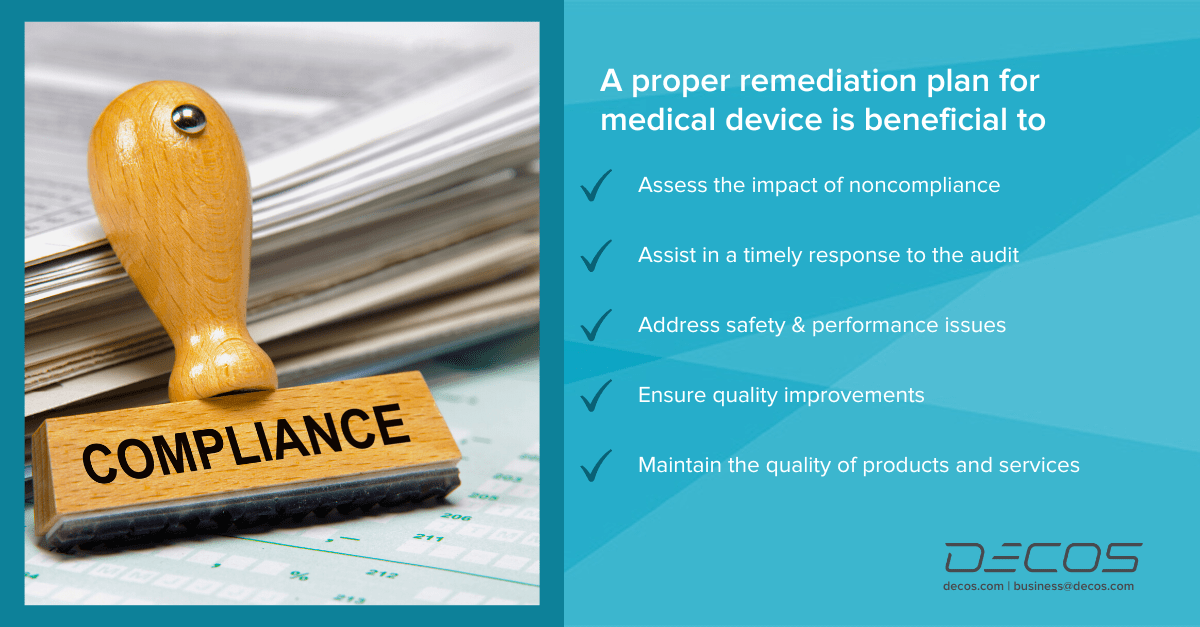 Remediation Its crucial role in the Performance and Effectiveness of Medical Devices