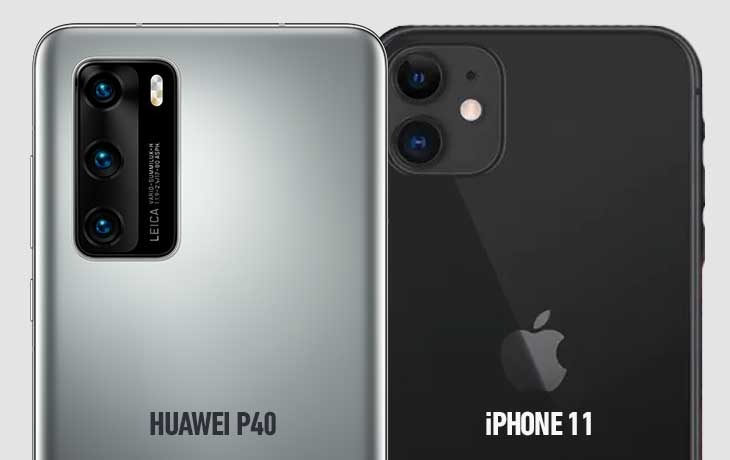 Huawei P40 vs. iPhone 11 Vergleich der zweiten Garde