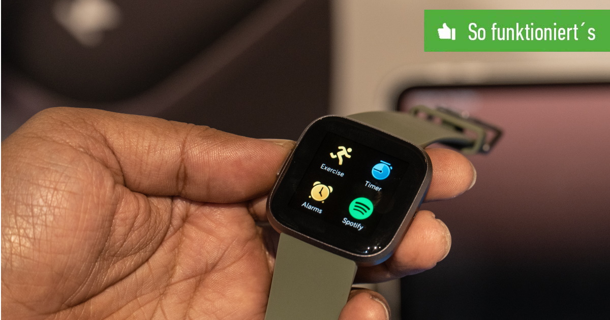 Fitbit Versa WhatsApp einrichten So funktioniert‘s
