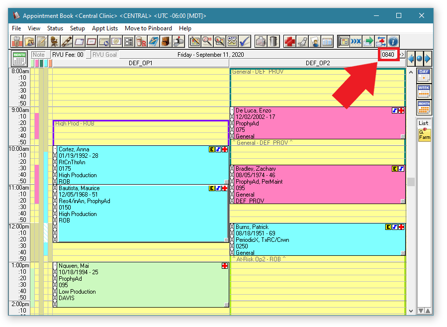 Viewing Scheduled Production Amounts Dentrix Enterprise Blog