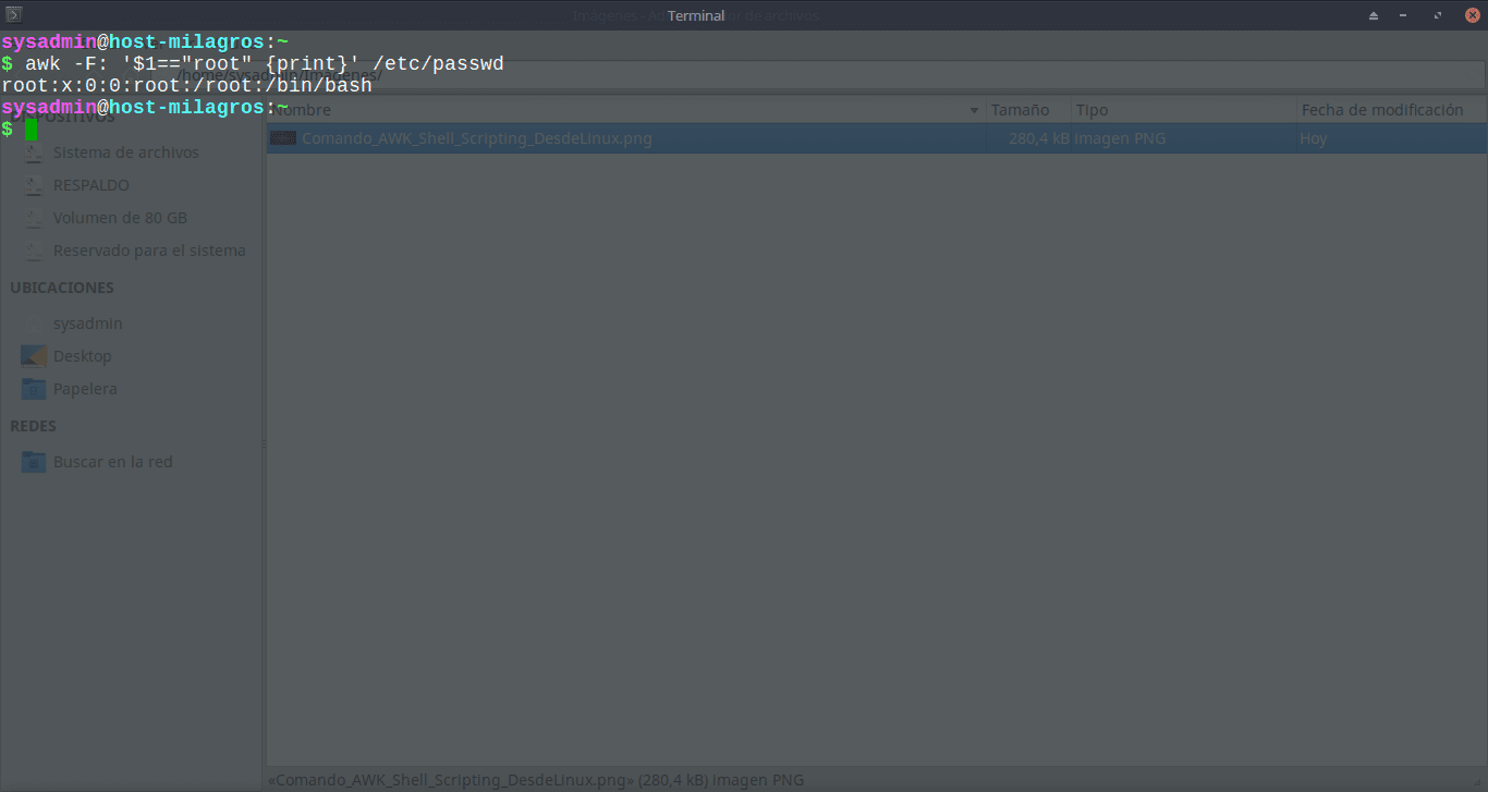 Awk Aprendiendo Shell Scripting usando el comando de terminal awk