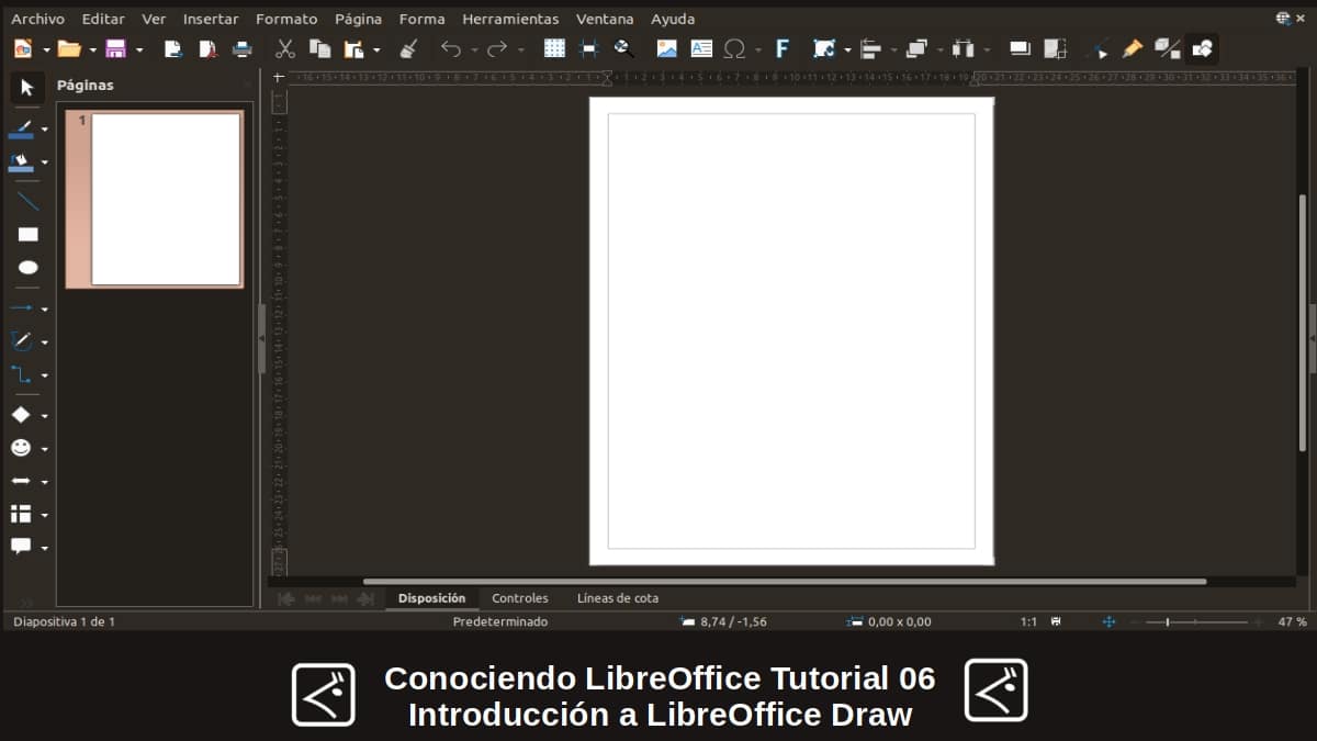 Conociendo LibreOffice Tutorial 06 Introducción a LO Draw