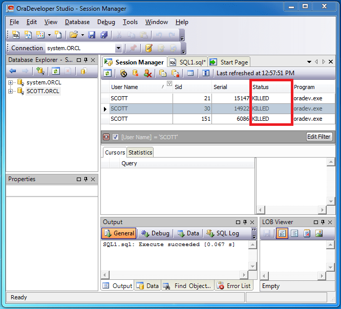 Dynamic Sql To Kill Session Oracle Rac gridfasr
