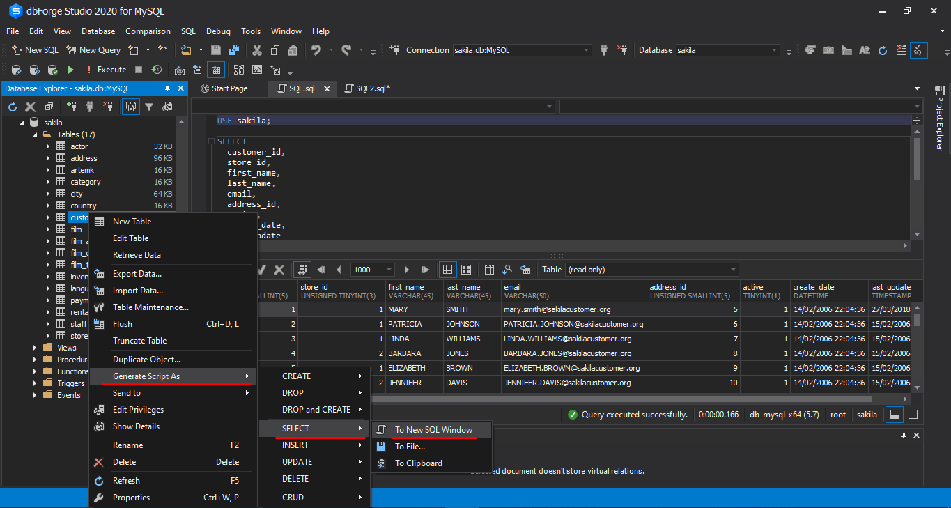 MySQL SELECT Statement Basics Devart Blog
