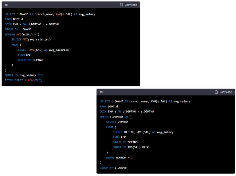 How to use ChatGPT4 for Oracle Query Writing and Optimizing