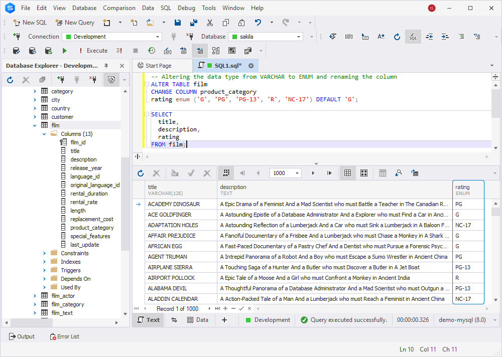 MySQL Change a Column Type Detailed Syntax Guide and Examples