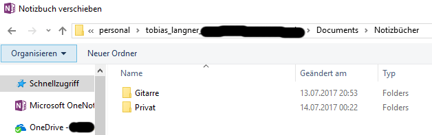 Migration von lokalen OneNoteNotizbüchern zu OneDrive Devil At Work