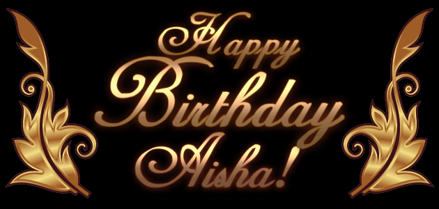 !Happy B'day Aisha aka arhiolic96