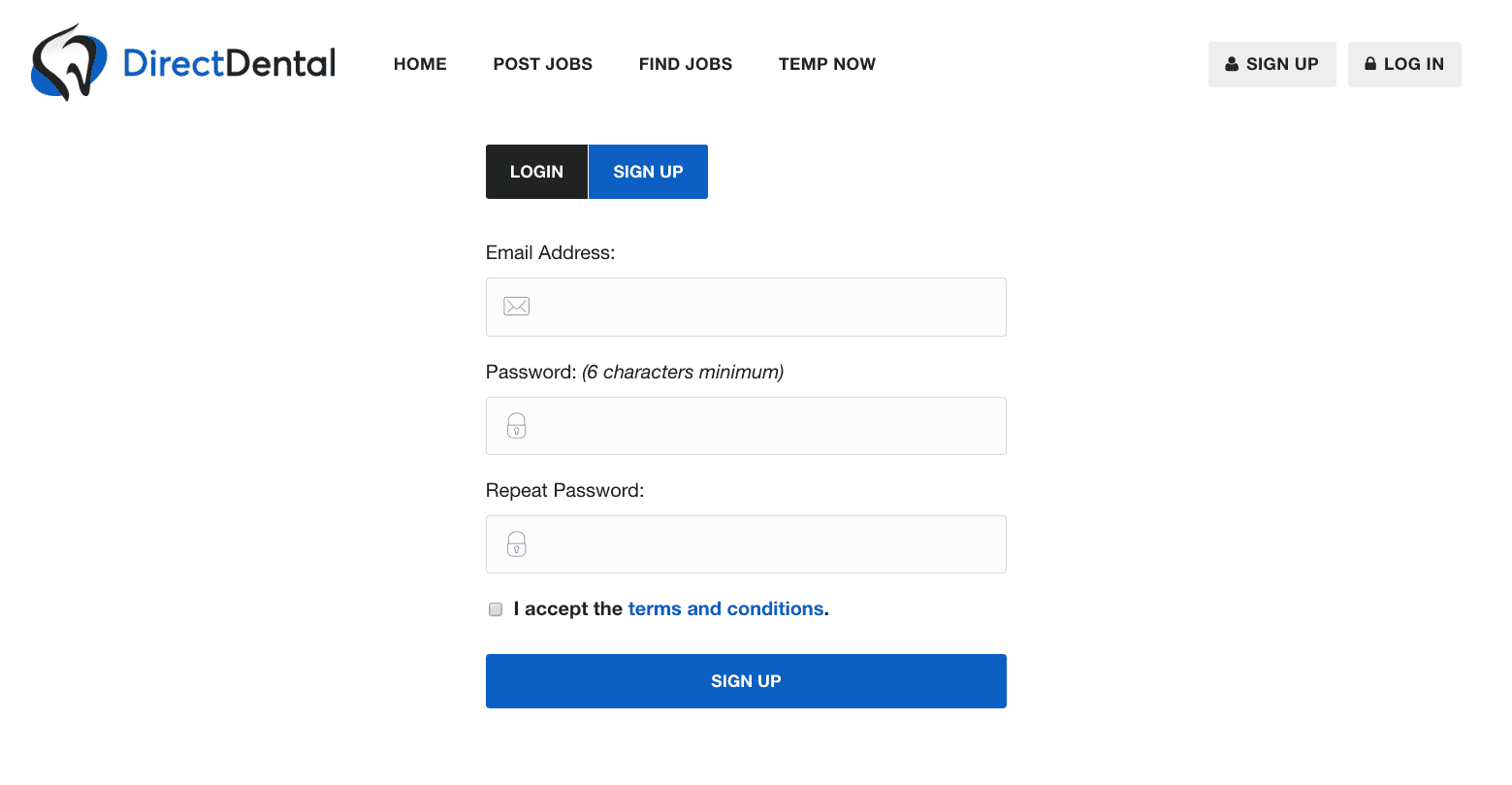 Creating a Free Dental Professional Profile is Easy on