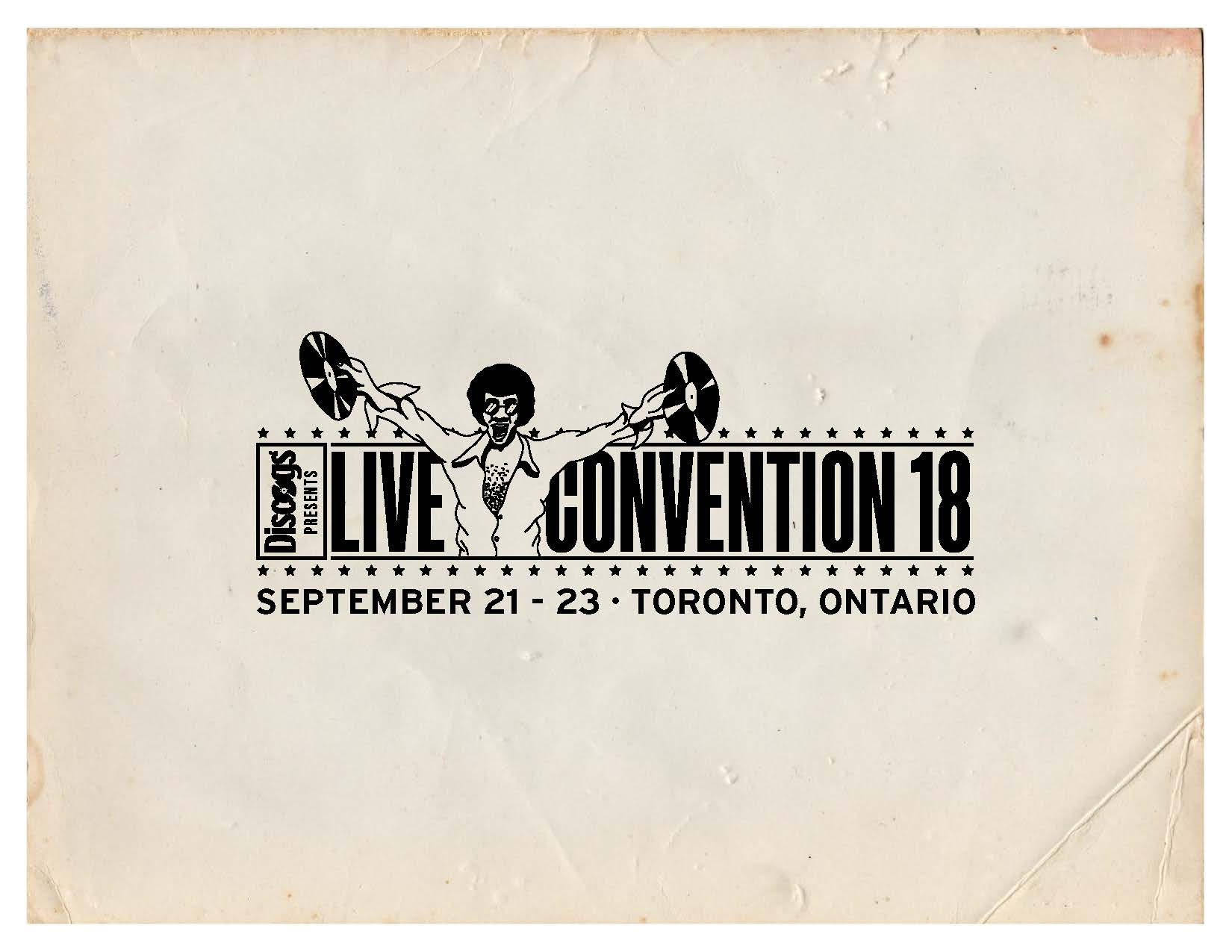 Live Convention ’18 Toronto Vinyl Record Fair in Toronto Presented