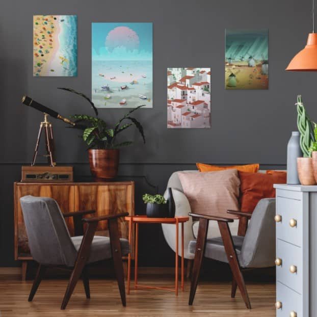 How to Arrange Wall Art Beautifully A Complete Guide Displate Blog