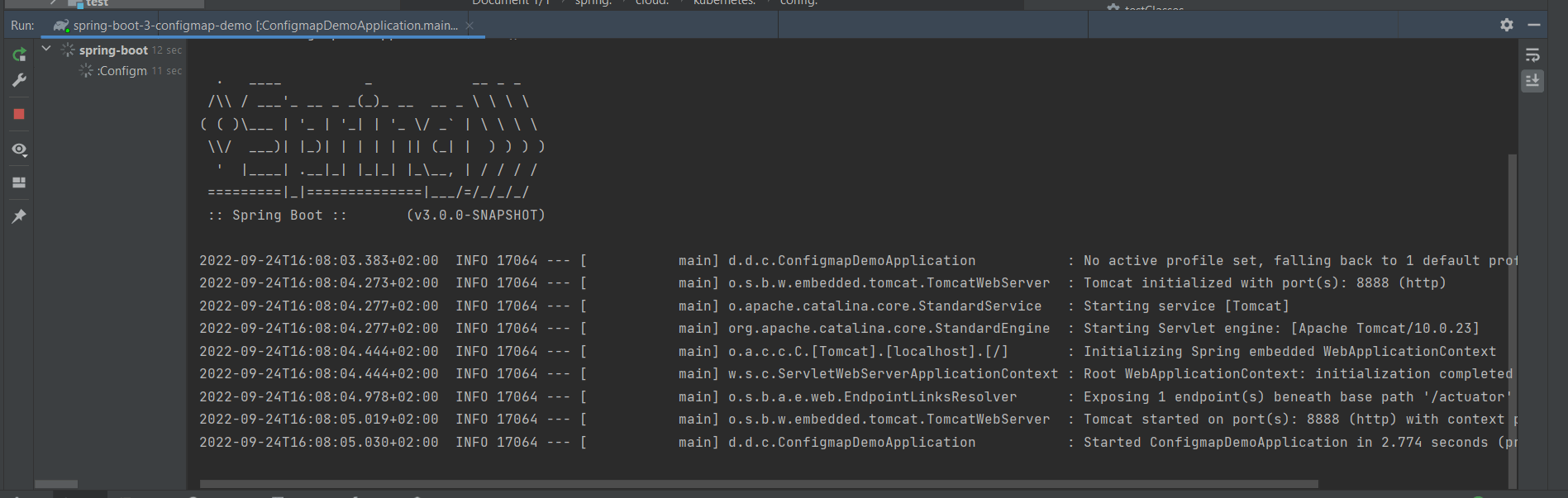 Spring Boot and Configmaps Blog dkwr.de