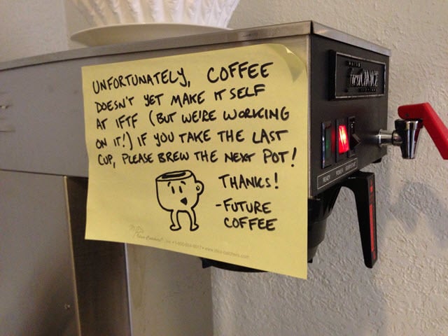 9 Funny Breakroom Signs That Will Make You Question Coworkers