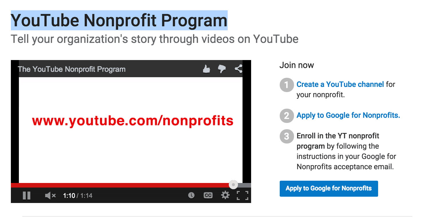 How to Make the Perfect YouTube Nonprofit Channel